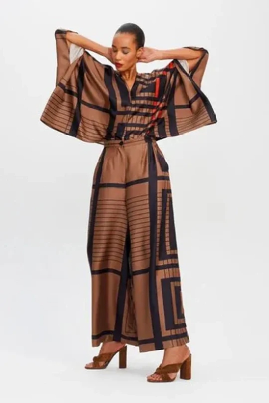 Coffee Maze Co-ord Set M