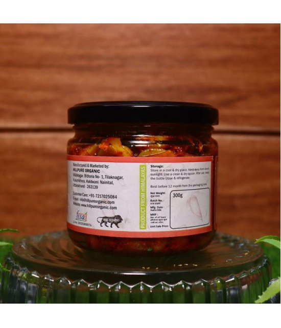 Hillpure Organic Garlic Pickle Pickle 300 g