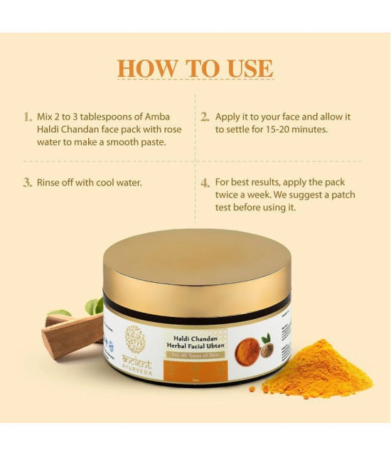 Ancient Ayurveda - Radiant Glow Face Pack For All Skin Type ( Pack of 1 )