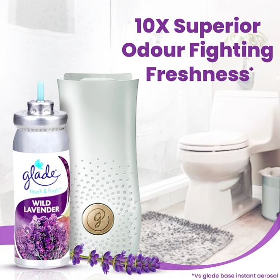 Glade Touch & Fresh Air Freshener Refill - Wild Lavender, 12 Ml