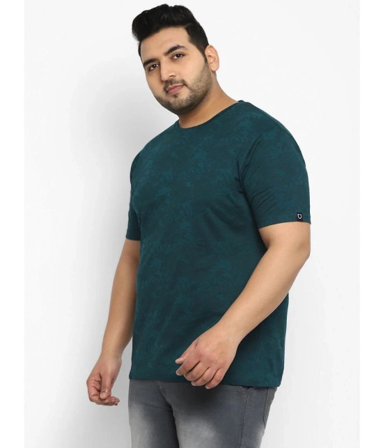 Urbano Plus - Green Cotton Regular Fit Mens T-Shirt ( Pack of 1 ) - None