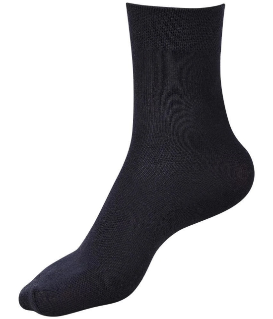 Dollar - Black Cotton Boys Thumb Socks ( Pack of 3 ) - Free Size