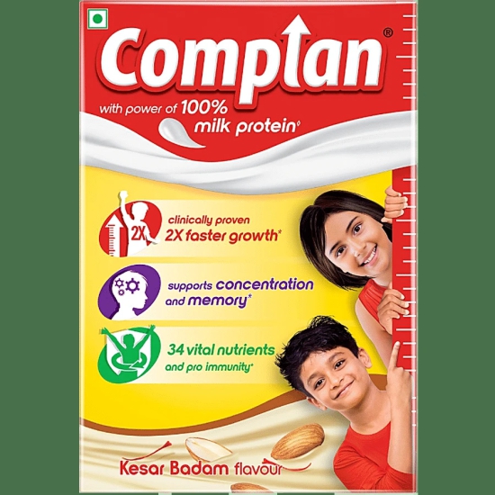 Complan Kesar Badam 500Gm, 1 Pc