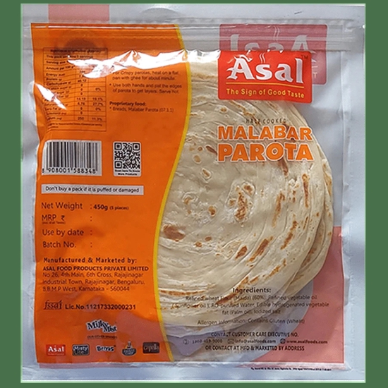 Asal Malabar Parota, 450 Gm