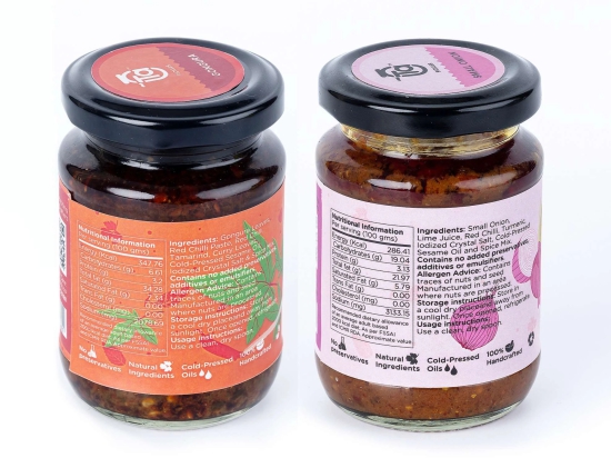 Ta Pickles | Gongura & Small Onion Pickle | 150g [Pack of 2] Combo Made with Cold Pressed Oil | Homemade | Traditional Indian Taste | Natural | No Pr