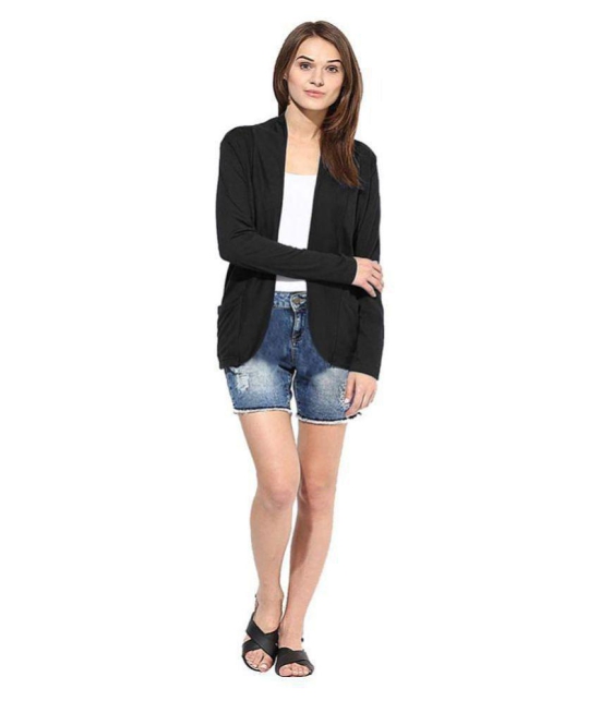 Goodluck Cotton Shrugs - Black - XL