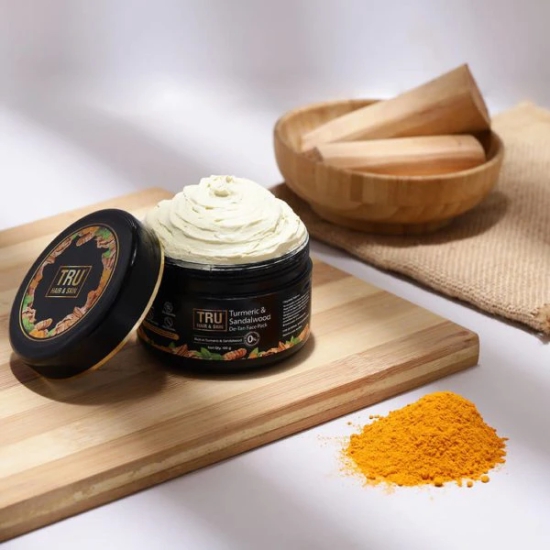 Turmeric Sandalwood Detan Face Pack-95gm | WA |-Default