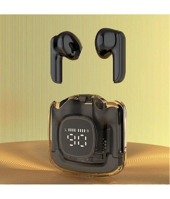 COREGENIX Digital Display Bluetooth True Wireless (TWS) In Ear 30 Hours Playback Fast charging IPX4(Splash & Sweat Proof) Black