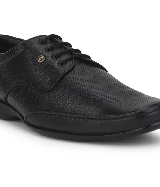 Liberty - Black Mens Derby Formal Shoes - None