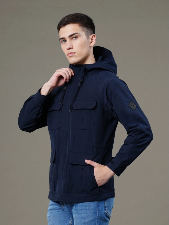 RedTape Hooded Four Pocket Jacket for Men | Enhanced Comfort