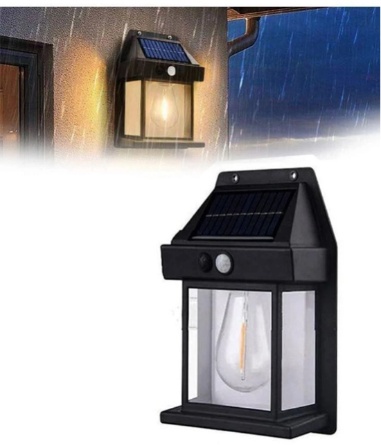 Solar Wall Lights outdoor, Wireless Solar Wall Lantern with 3 Modes & Motion Sensor, Waterproof Exterior Lighting. - Assorted