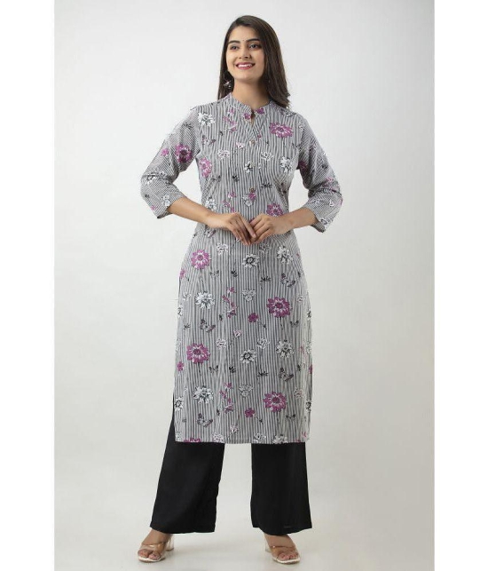 MAUKA - White Straight Rayon Womens Stitched Salwar Suit ( Pack of 1 ) - None