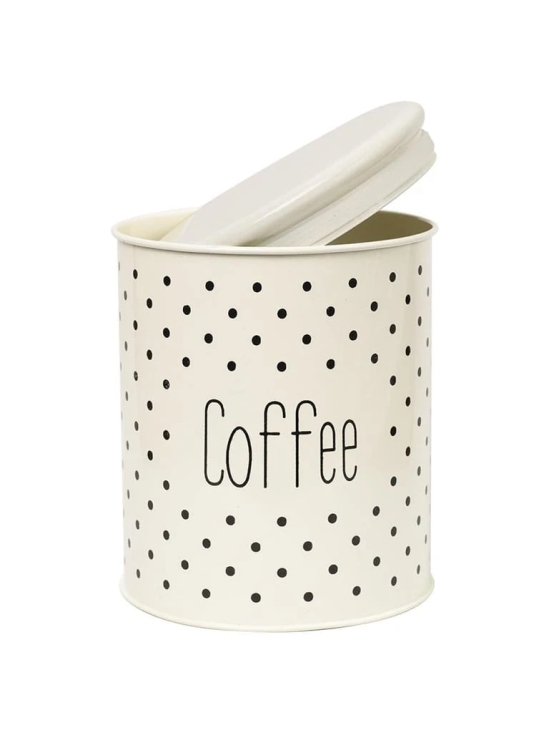 Stylish Ivory Coffee Jar