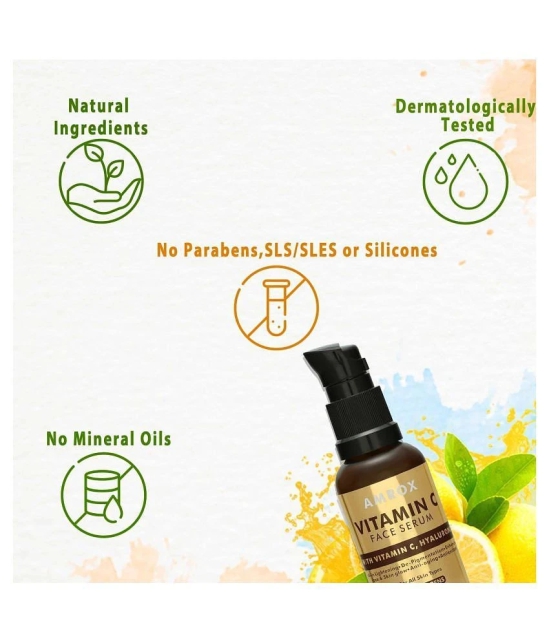 AMROX Vitamin C Serum Face Glowing, Skin Brightening Face Serum 30 mL