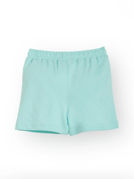 AQUA SUMMER GIRLS SHORTS - AQUA-10-12 YEARS / 1N / AQUA