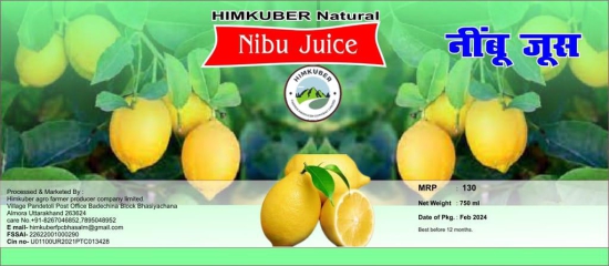 Combo Lemon & Buransh Juice