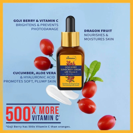 Best Deal St.Botanica Goji Berry Sunscreen Serum SPF50 PA+++