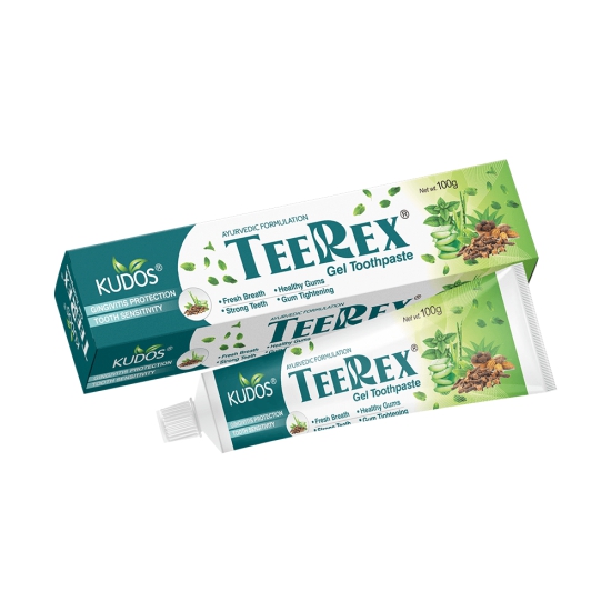 Kudos Teerex Gel Toothpaste | Multi-Benefit Toothpaste | 100 GM