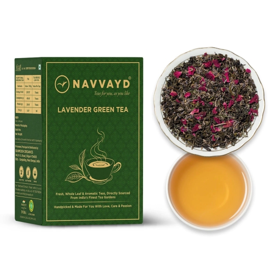 Lavender Green Tea-100 gms - 40 Cups