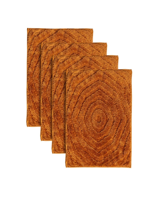 High Low Oval-Set Of 4 / Tan