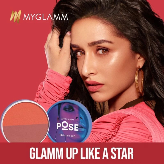 MyGlamm POSE HD Setting Powder + POSE HD Blush Duo