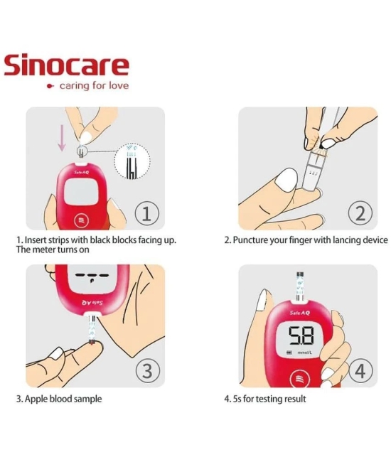 SINOCARE SAFE AQ 50 Test Strips