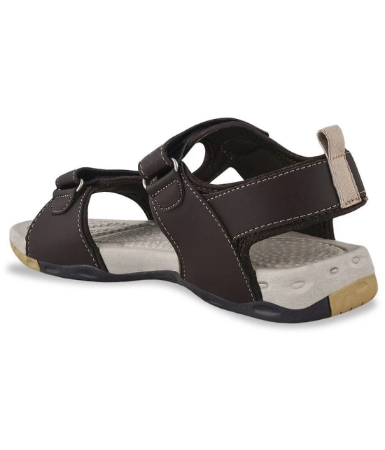 Campus - Brown Mens Floater Sandals - None