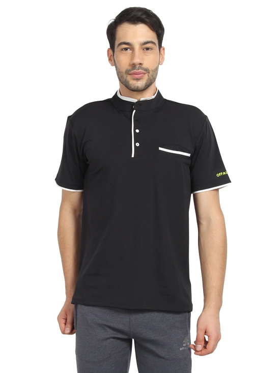 CONTRAST POLO-L / Black