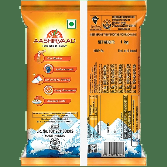 Aashirvaad Salt, 1 Kg