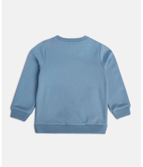 MINI KLUB Blue Cotton Boys Sweatshirt ( Pack of 1 ) - None