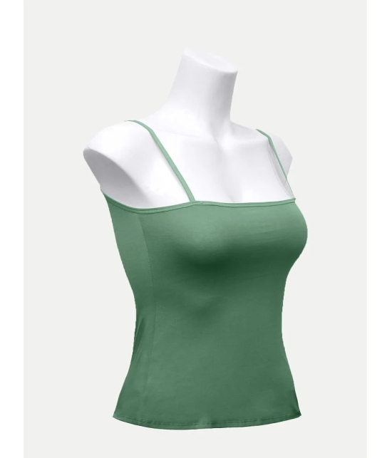 Radprix Cotton Camisoles - Green Single - None