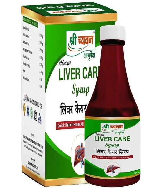 Shri Chyawan Ayurved for Liver care Liquid 230 ml Pack Of 2