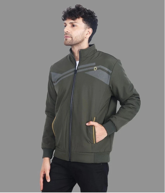 Dollar Polyester Mens Casual Jacket - Green ( Pack of 1 ) - None