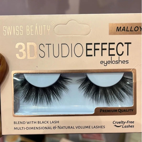 SWISS BEAUTY 3D Studio effect eyelashes-Malloy