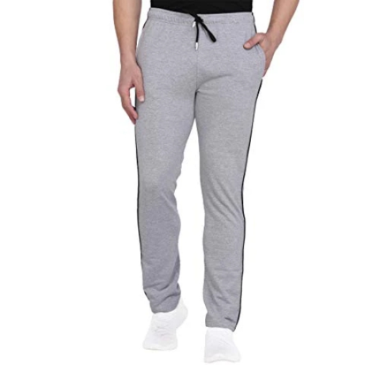 London Hills Mens Regular Fit Soft and Strong Trackpants | Solid Track Pants for Men | Striped Track Pants for Men (Pack of 1)