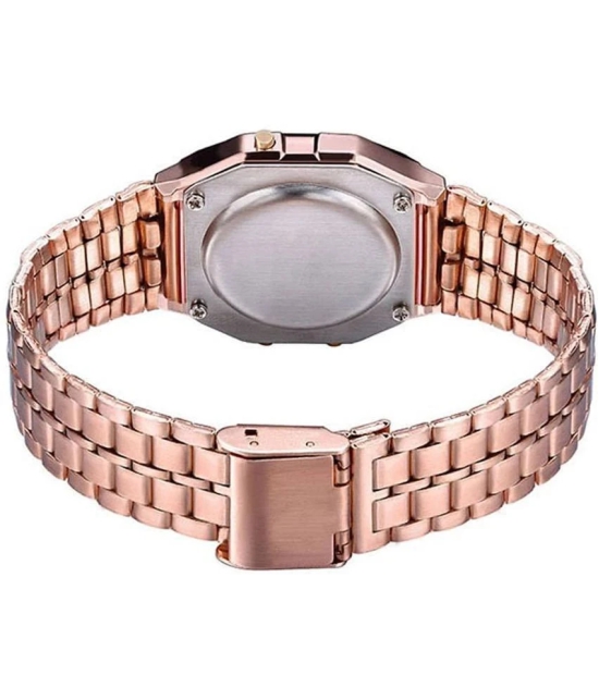 acnos Rose Gold Stainless Steel Analog Mens Watch