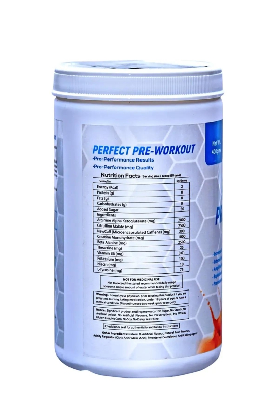 MUSCLE & STRENGTH INDIA PERFECT PREWORKOUT-Pink Guava