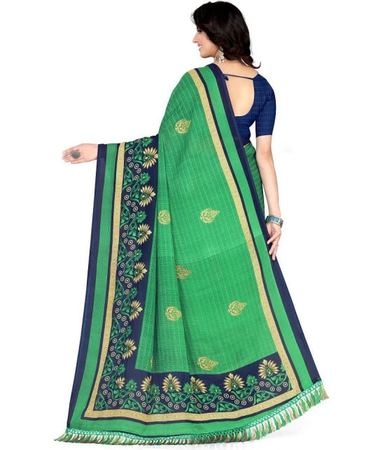 LEELAVATI - Multicolor Georgette Saree With Blouse Piece ( Pack of 1 ) - Multicolor