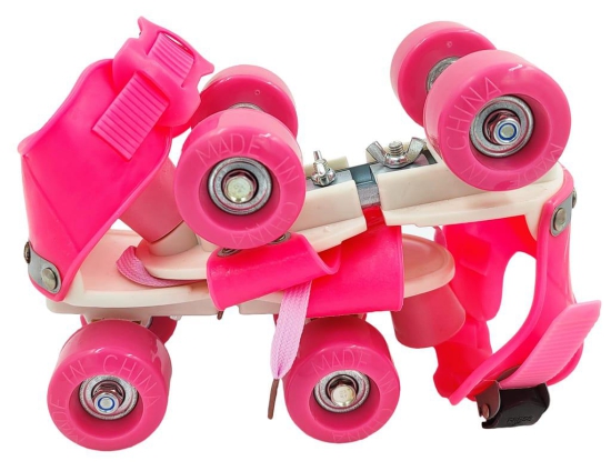 Humaira Roller Skates for Kids Boys Girls, Adjustable Skating Shoes, Age 5 to 14 Years