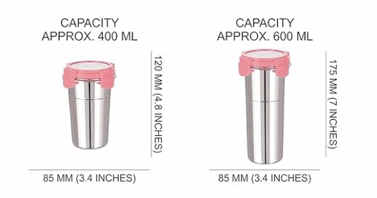 KATHIYAWADI Stainless Steel Fusion Glass Tumbler with Stainless Steel Drinking Straws and Cleaning Brush Stainless Steel Lid (Multicolor) (400ML-600ML)