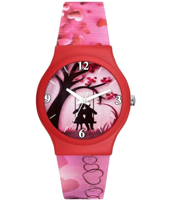 Newman Pink Dial Analog Girls Watch ( Pack of 1 )