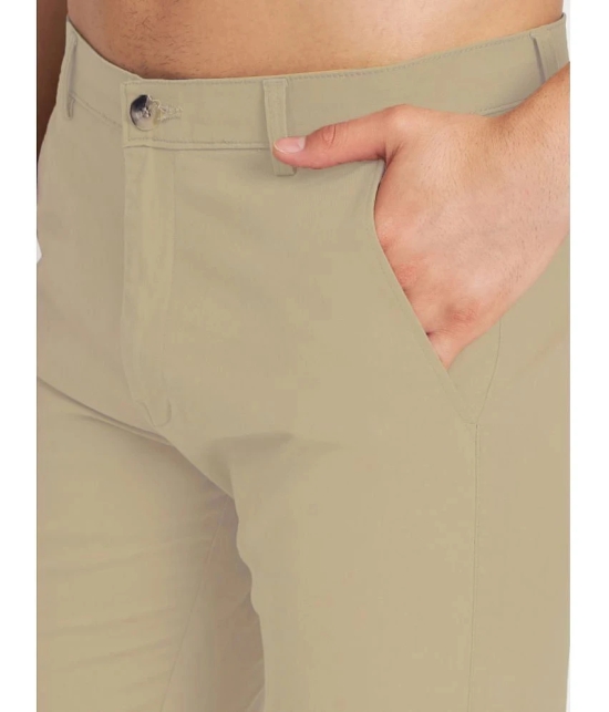 RAGZO Regular Flat Mens Chinos - Beige ( Pack of 1 ) - None