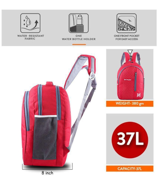 skyhunt 35 Ltrs Red Laptop Bags