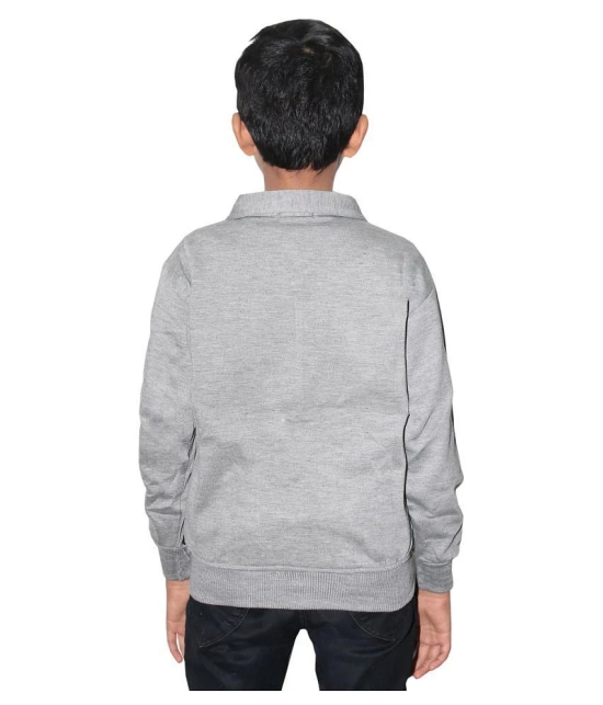 Goodluck Boys full sleeve Collar Sweatshirt - None