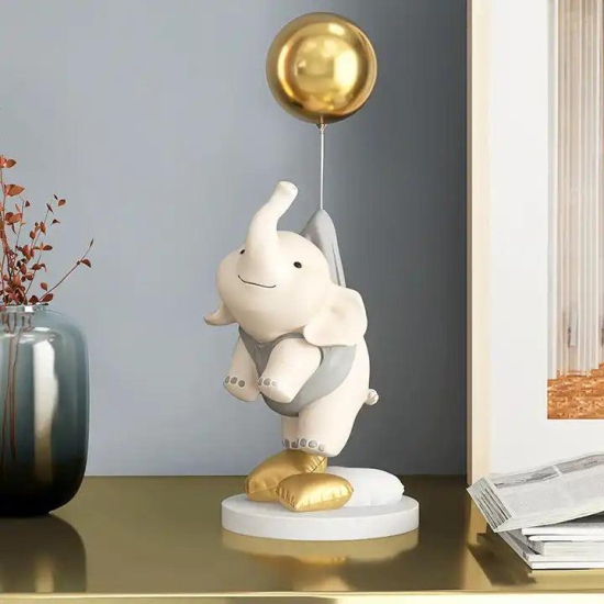 Nordic Light Luxury Creative Balloon Elephant Decoration Home