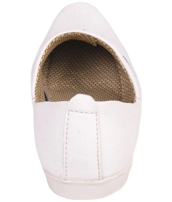 Leeport - White Mens Jutti - 7