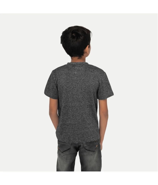 Radprix Black Cotton Blend Boys T-Shirt ( Pack of 1 ) - None