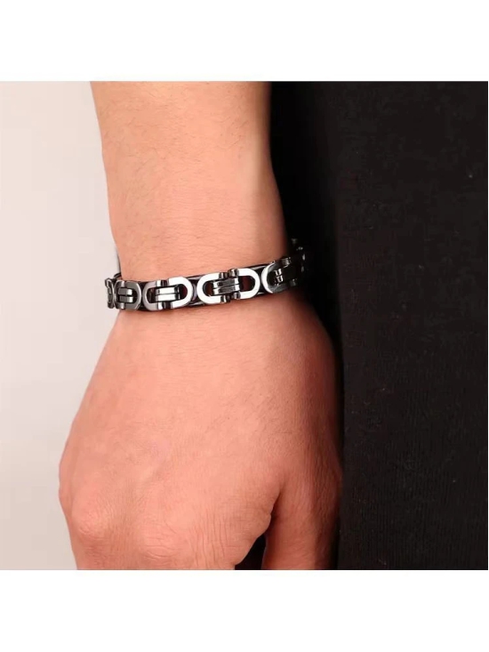 FASHION FRILL Silver Bracelet ( Pack of 1 ) - None