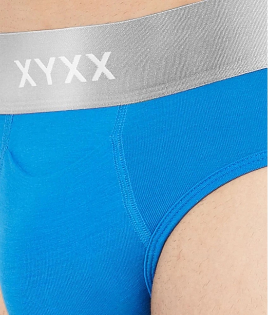 XYXX Modal Mens Briefs ( Blue ) - L