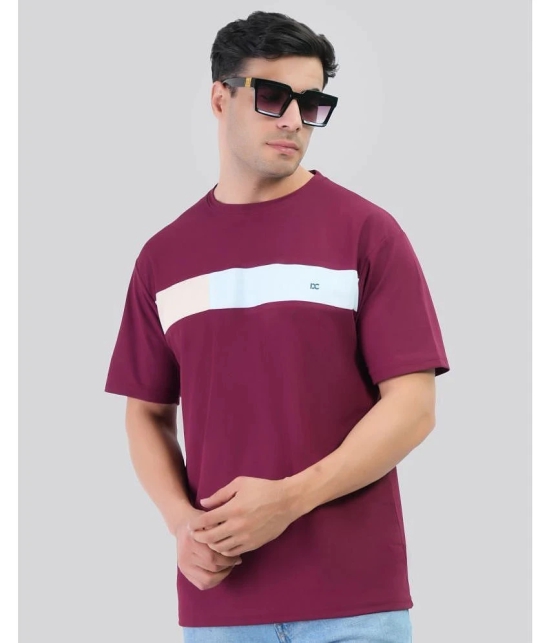 Forbro Maroon Cotton Regular Fit Mens Sports T-Shirt ( Pack of 1 ) - None